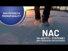 Pure N-Acetyl Cysteine, NAC N-Ацетил-L-Цистеїн, 120 капсул