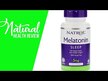 Видео обзор на Мелатонин 3 мг, Melatonin Time Release 3 mg 100, 100 таблеток