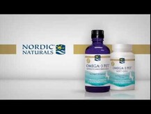Огляд на Nordic Naturals, Omega-3 Pet Cats & Small Breed Dogs, Омега 3, 60 мл Nordic Naturals, Omega-3 Pet Cats & Small Breed Dogs