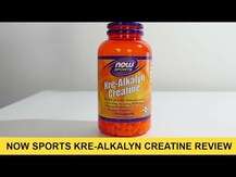 Now Foods, Kre-Alkalyn Creatine, Лужний Креатин, 120 капсул