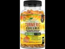 Viva Naturals, Organic Turmeric Curcumin with Black Pepper 500 mg