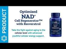 NAD+ Cell Regenerator and Resveratrol Elite, НАД 300 мг з ресв...