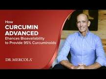 Dr. Mercola, Curcumin Advanced, Куркумін, 30 капсул