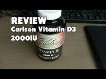 Carlson, Витамин D3 2000 МЕ 50 мкг, Vitamin D3 2000 IU 50 mcg,...