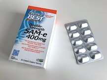 Doctor's Best, SAM-e двойной силы, SAM-e 400 mg, 30 таблеток