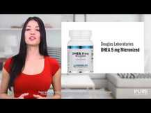 DHEA 25 mg Micronized, Дегідроепіандростерон, 100 капсул