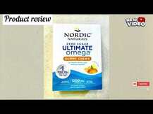 Nordic Naturals, Zero Sugar Kids Multi Gummies Orange Lemon