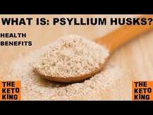 NOW, Certified Organic Psyllium Husk Powder