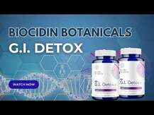 Biocidin Botanicals, G.I. Detox+, Детокс, 60 капсул