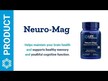 Видео обзор на Магний L-Треонат, Neuro-Mag Magnesium L-Threonate, 93.35 г
