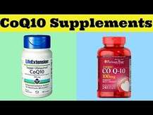 CoQ10 with BioPerine & Coconut Oil 100 mg, Коензим Q10, 30...