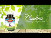 Carlson, Vitamin K2, Вітамін K2 MK-7 45 мкг, 180 капсул