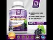 Видео обзор на Nature's Way, Ресвератрол, Resveratrol, 60 капсул