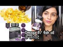 Viva Naturals, Omega-3 Fish Oil Triple Strength, Риб'ячий жир,...