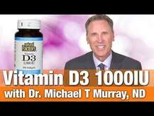 Natural Factors, Vitamin D3 & K2, Вітамін D3 K2, 60 капсул
