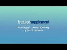 Nordic Naturals, ProEFA 3-6-9 Lemon Flavor 1000 mg