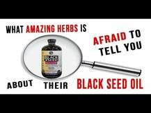 Amazing Herbs, Black Seed 100% Pure Cold Pressed