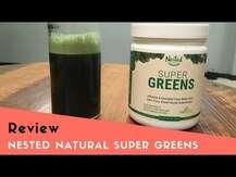 Nested Naturals, Суперфуд, Super Greens Original, 240 г