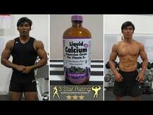 Огляд на Solgar, Liquid Calcium Magnesium D3, Рідкий Кальцій Магній D3, 473 мл Solgar, Liquid Calcium Magnesium Citrate with Vitamin D3 Natural Strawberry Flavor