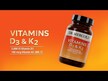 Відео огляд на Dr. Mercola, Vitamins D3 K2, Вітаміни D3 K2, 30 капсул