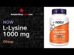 Видео обзор на Thorne, L-Лизин, L-Lysine 500 mg, 60 капсул