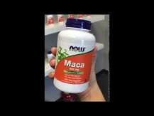 Now, Maca 500 mg, Перуанська Мака 500 мг, 250 капсул