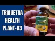 Triquetra Health, Витамины D3 + K2, Plant-D3 Plus K2, 30 мл