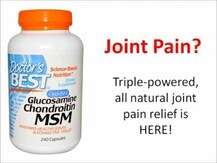 Doctor's Best, Glucosamine Chondroitin MSM with OptiMSM, 120 V...
