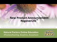 Natural Factors, Клеточное здоровье, RegenerLife, 120 капсул