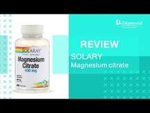 Solaray, Цитрат магния 400 мг, Magnesium Citrate 400 mg, 90 ка...