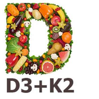 Витамины D3 + K2, Vitamin D3 & K2